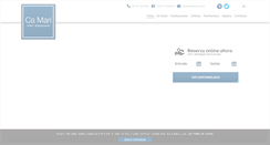 Desktop Screenshot of hotelcamari.com
